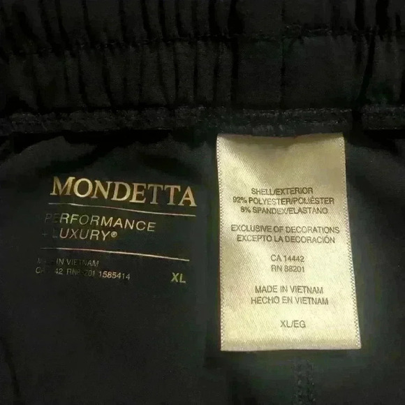 Mondetta Ladies' Woven Stretch Short Moisture Wicking Pull On Size XL NWOT - Picture 3 of 5